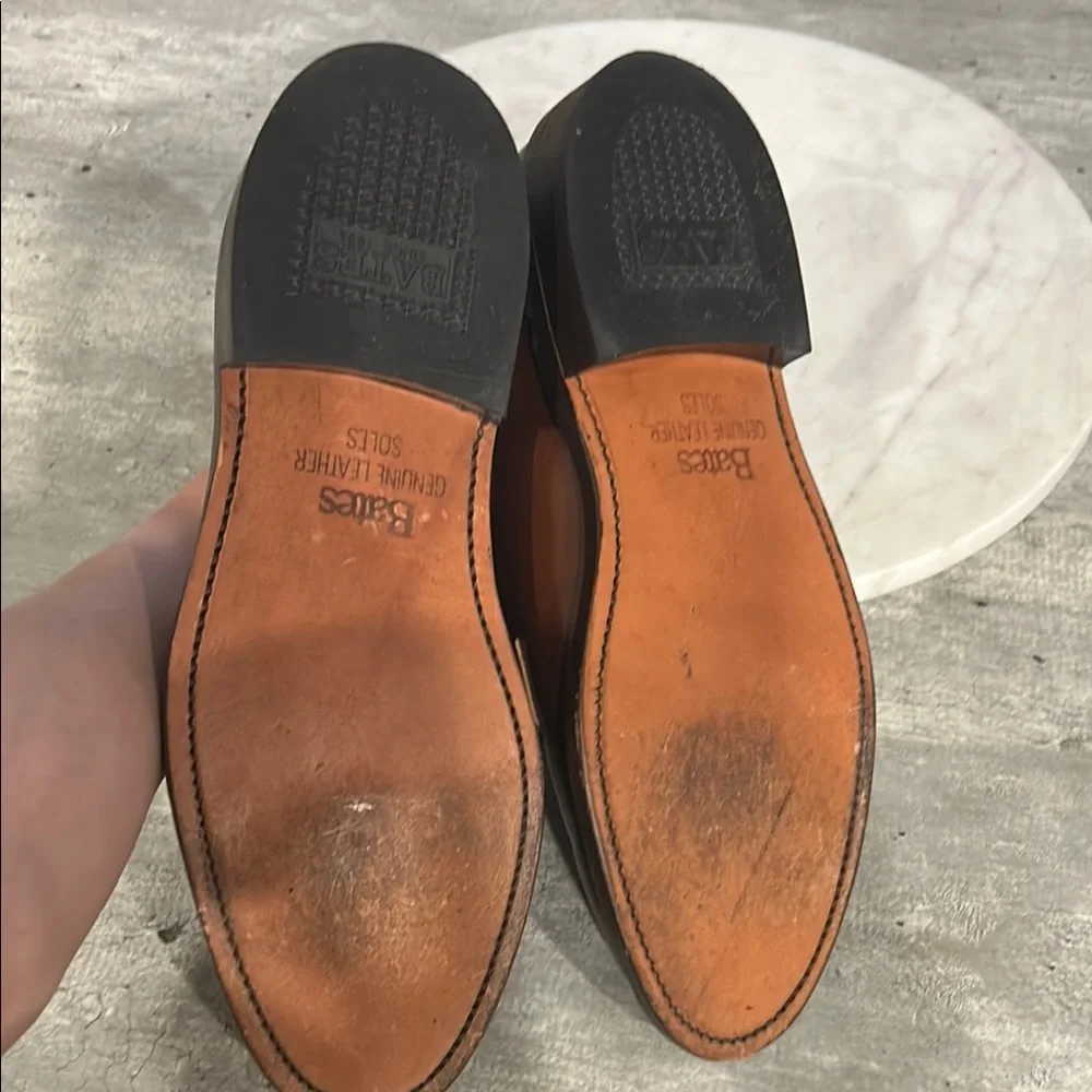 Bates Floataways Classic Brown Leather Men's Shoes size 8